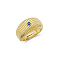 Liora Ring - Navy Blue Eye