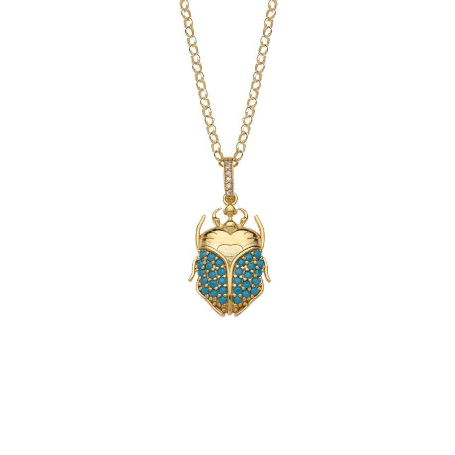 Khepriya Necklace - Turquoise, image 2