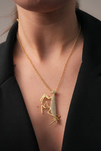 Divina Mantis Kolye - Beyaz, 2. ürün fotoğrafı