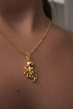 Octaria Necklace - Emerald Eye, image 3