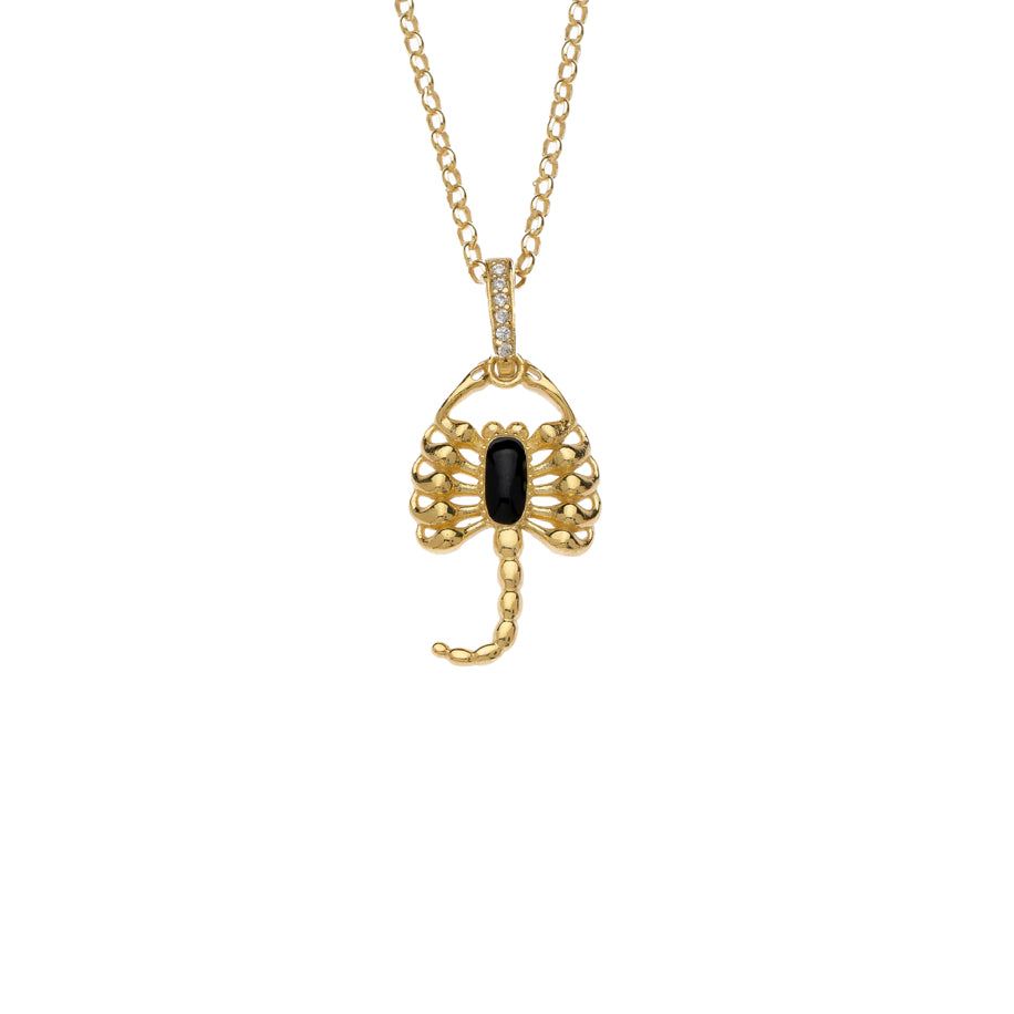 Scoris Necklace - Black Enamel, image 3