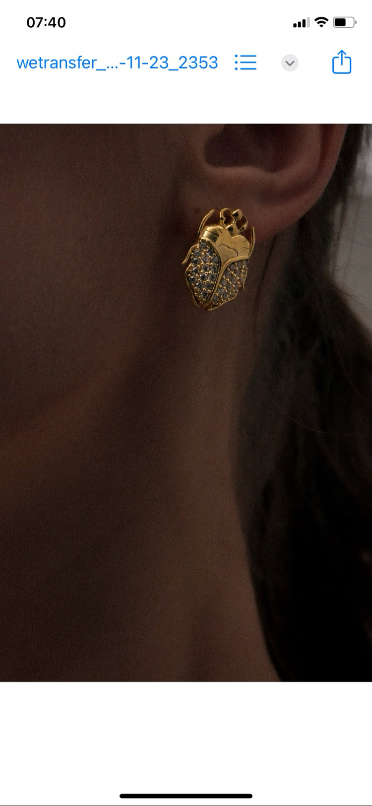Khepriya Earrings - White, image 3