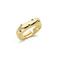 Othira Ring - Yellow / Navy Blue