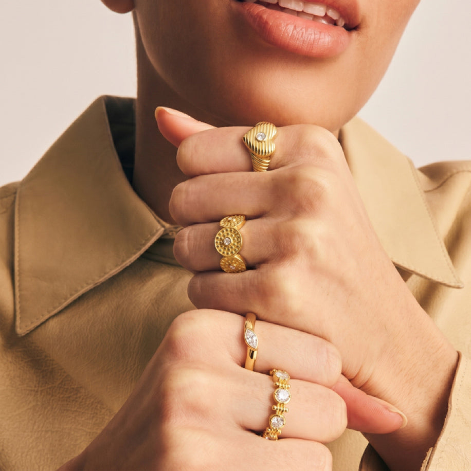 Grande Cuore Ring - Yellow, image 2
