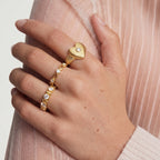 Grande Cuore Ring - Yellow, image 3