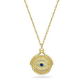 Sylora Necklace - Yellow / Navy Blue Eye