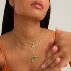 Myra Necklace - Yellow, image 2