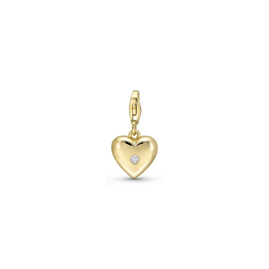 Heart Charm (Kalp ) - Sarı