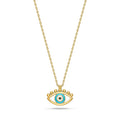 Evil Eye Kolye - Sarı
