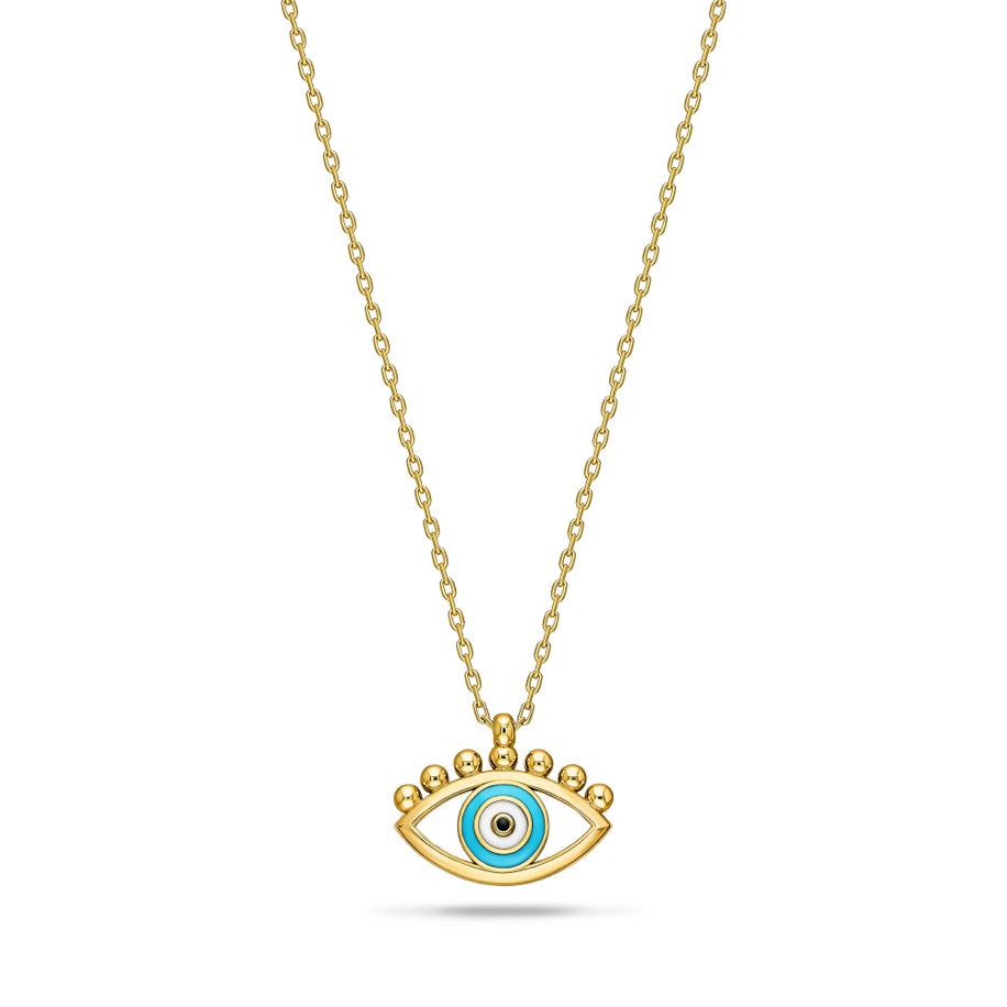 Evil Eye Kolye - Sarı